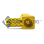 SSMC Female Right Angle Coax Connector Gold Plated (Crimp Type) for RG316DS & Similar Cables thumbnail 2