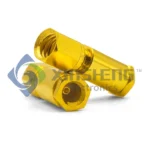 SSMC Female Straight Plug Gold Plated for 0.086 S/R & Similar Cables (Solder/Clamp Type) thumbnail 4