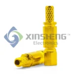 SSMC Female Connector Gold Plated for RD316 & Similar Cables Straight Connector thumbnail 5