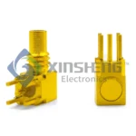 SSMC-KWE-3.5 SSMC Right Angle Jack Female Gold Plated PCB Mount thumbnail 5