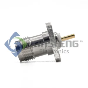 TNC Stright Solder Flange Mount Jack
